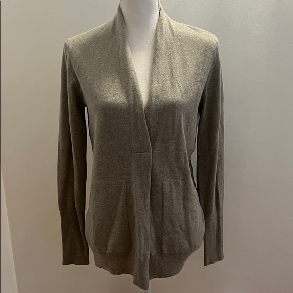 Brunello Cucinelli Women's Cashmere Cardigan - Gray Taupe ptp 19”